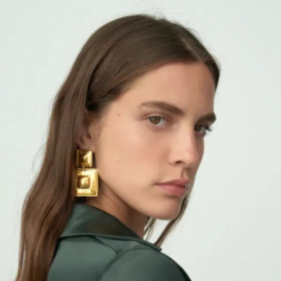 . Jewelry - Gold Boho Earrings